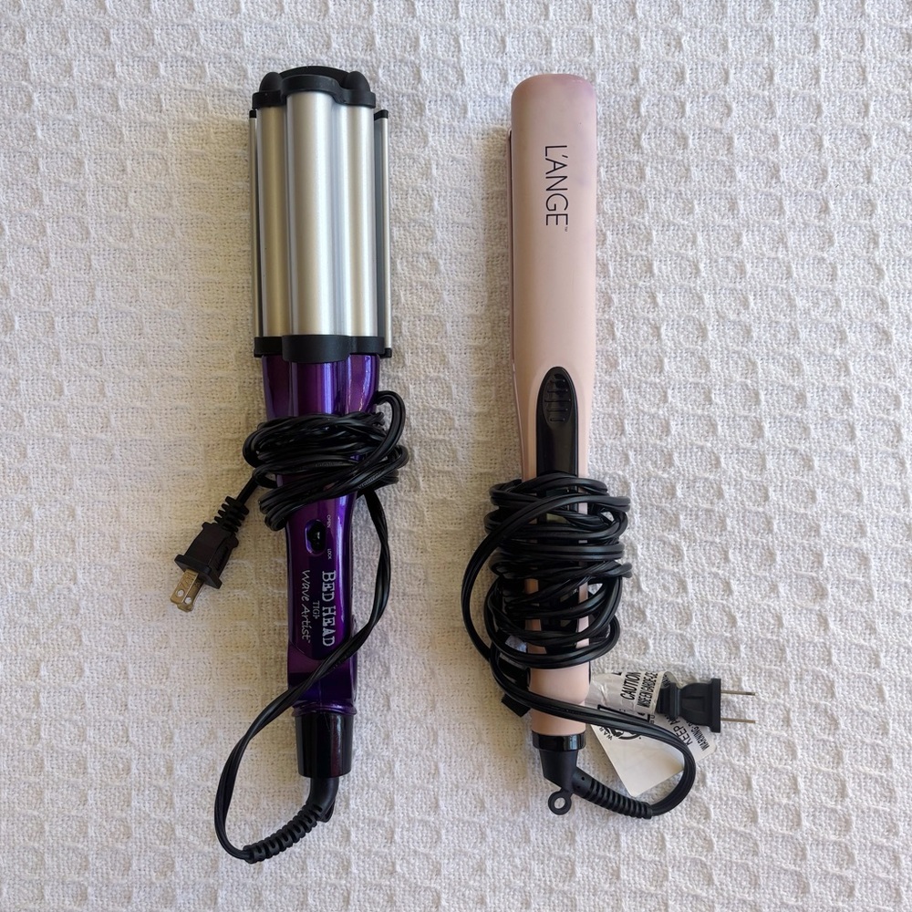 l’ange flat iron & bed head waver bundle 🎀